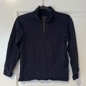LL Bean Quarter Zip Top
